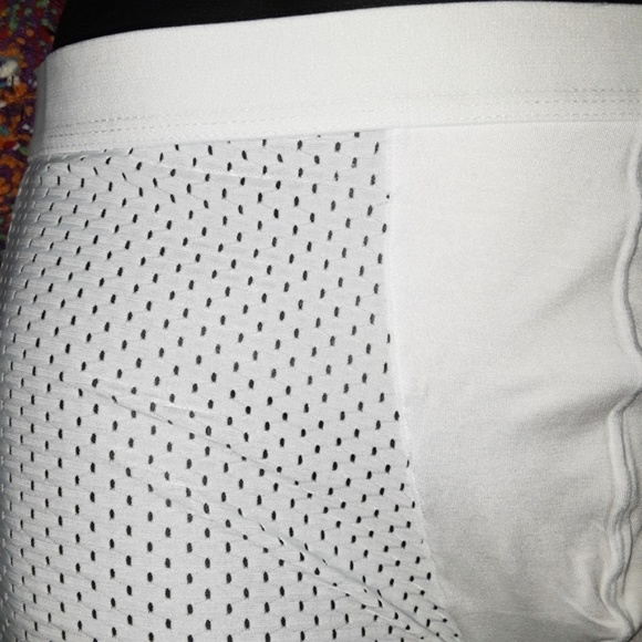 White Lightweight Silky Breathable Boxer Briefs - Picture 6 of 6